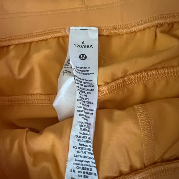 GUC Lululemon License to Train High-Rise Short 4" size 6
Color: Mango Dream - Picture 3 of 7